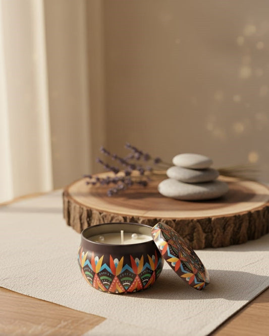 Festive Glow Matki Candle